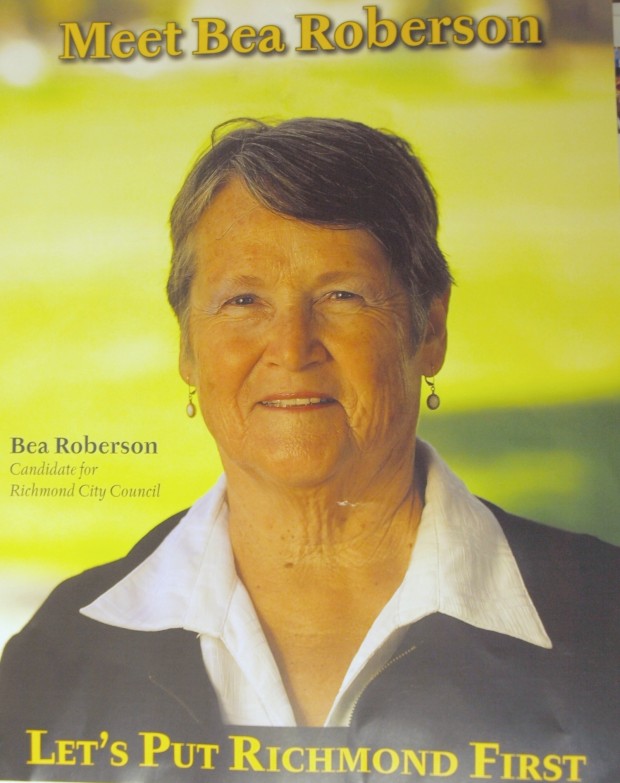 Bea Roberson Richmond City Council candidate